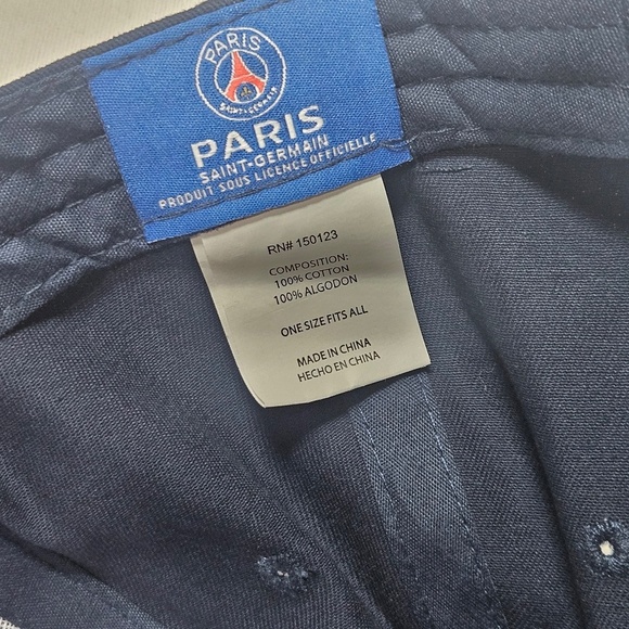 Paris Saint-Germain Soccer Club Team PSG Snapback Hat OSFM French Football Gear - Picture 3 of 6